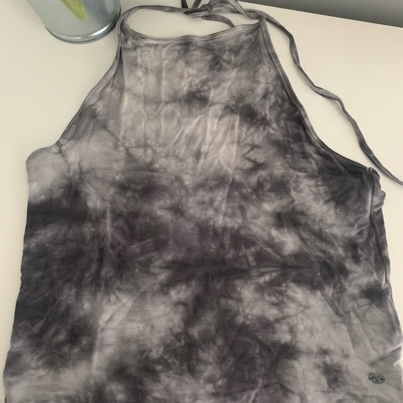 Tie-Dye Halter Tank Top - Picture 1 of 3